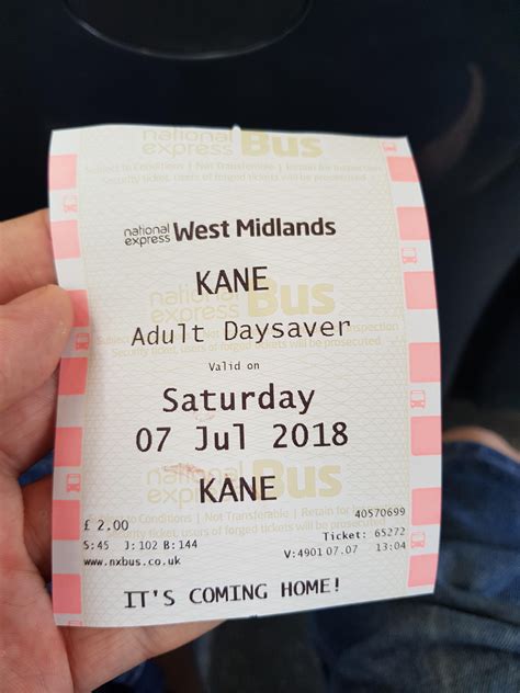 day bus tickets to birmingham.